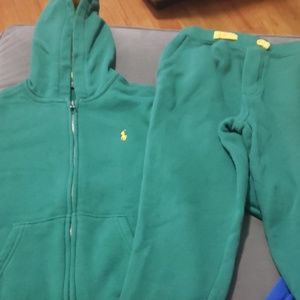 Polo kids sweat suit